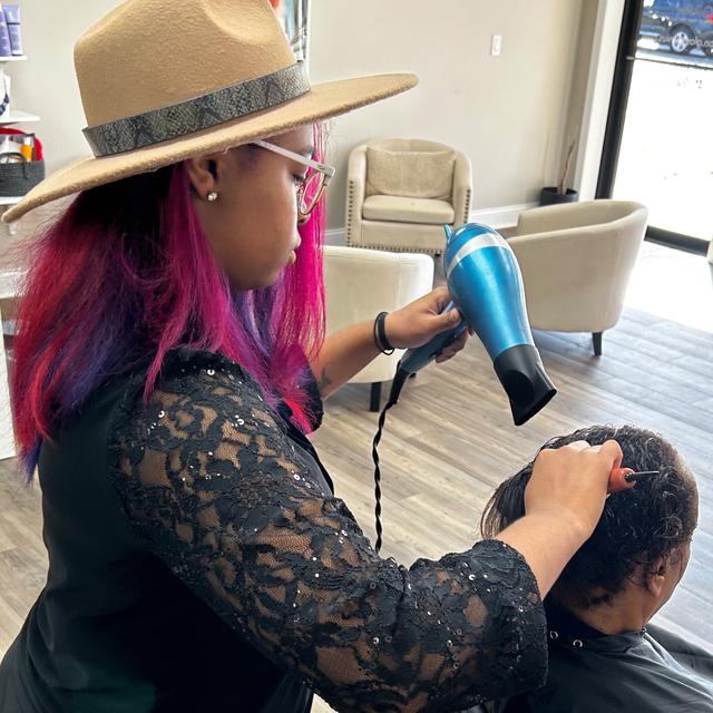 Junior Stylist Silk Press & Trim