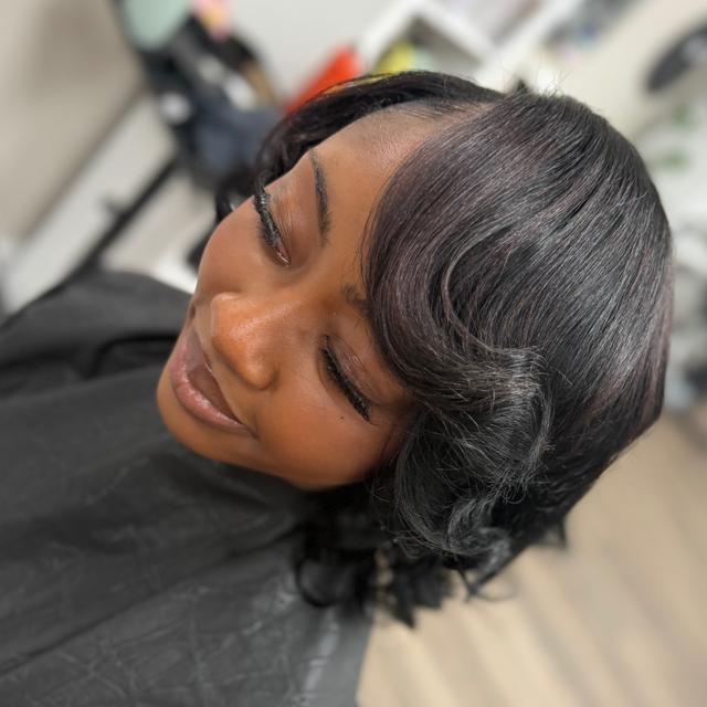 Hydration Treatment & Silk Press